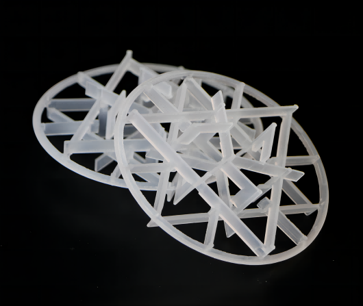 plastic snowflake ring tower packing